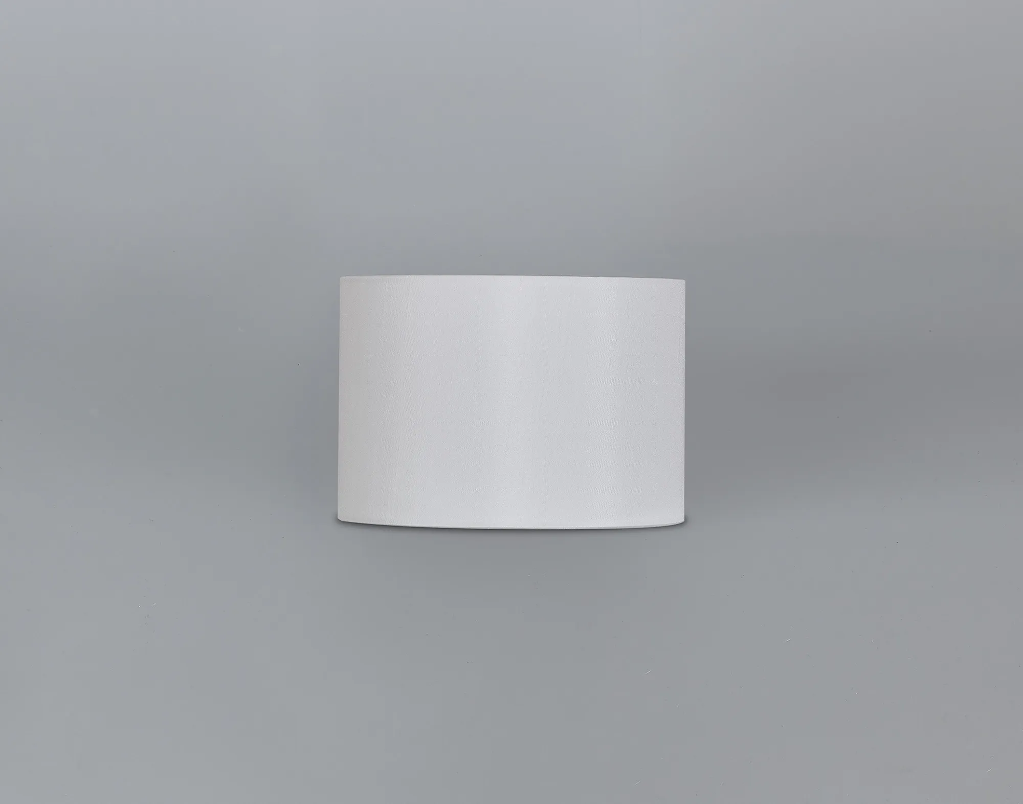 Serena 16cm Faux Silk Fabric Shade White D0868  Deco Serena
